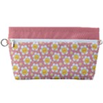 cute smile face chamomile Handbag Organizer (Large)