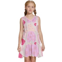 Kids  Sleeveless Tiered Mini Dress 