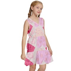 Kids  Sleeveless Tiered Mini Dress 