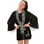 Butterfly Journey Kimono Yukata Robe Long Sleeve Kimono