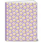 cute smile face chamomile 8  x 10  Softcover Notebook