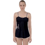 Japanese Butterfly Journey Babydoll Tankini Top