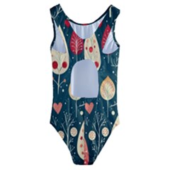 Kids  Cut-Out Back One Piece Swimsuit 