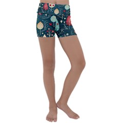 Kids  Lightweight Velour Yoga Shorts 