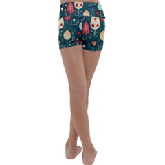 Kids  Lightweight Velour Yoga Shorts 