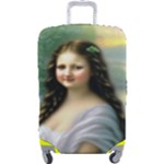 Girl Mona Lisa – Luggage Cover (Large)