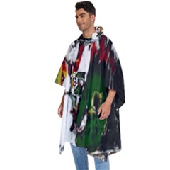 Men s Hooded Rain Ponchos 