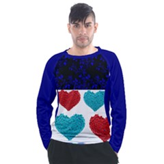 Men s Long Sleeve Raglan T-Shirt 