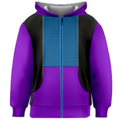 Kids  Zipper Hoodie Without Drawstring 