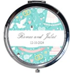 Personalized Wedding Gift Mini Round Mirror Mini Round Mirror