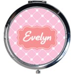 Personalized Name Mini Round Mirror Mini Round Mirror