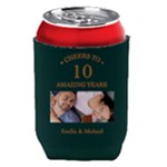 Personalized Couple Photo Can Cooler Can Cooler