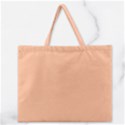 Zipper Large Tote Bag 