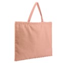 Zipper Large Tote Bag 