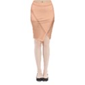 Midi Wrap Pencil Skirt 