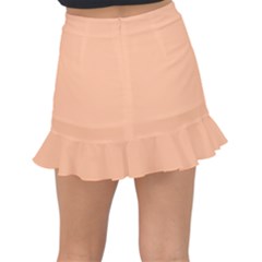 Fishtail Mini Chiffon Skirt 