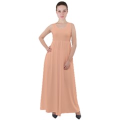 Empire Waist Velour Maxi Dress 