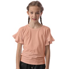 Kids  Cut Out Flutter Sleeves 