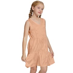 Kids  Sleeveless Tiered Mini Dress 