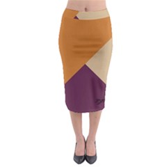 Midi Pencil Skirt 