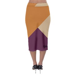 Midi Pencil Skirt 