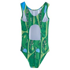 Kids  Cut-Out Back One Piece Swimsuit 