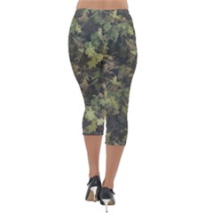 Lightweight Velour Capri Leggings  