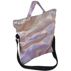 Fold Over Handle Tote Bag 