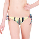 Skyscrapers City Usa Bikini Bottoms