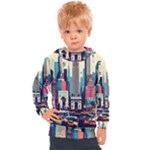 Skyscrapers City Usa Kids  Hooded Pullover