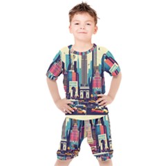 Kids  T-Shirt and Shorts Set 