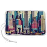 Skyscrapers City Usa Pen Storage Case (L)