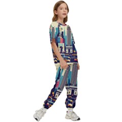 Kids  T-Shirt and Pants Sports Set 