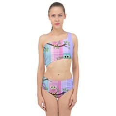 Spliced Up Two Piece Swimsuit 