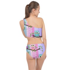 Spliced Up Two Piece Swimsuit 