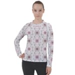 Pattern Texture Design Decorative Women s Pique Long Sleeve T-Shirt