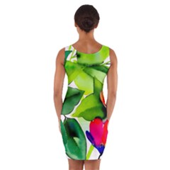 Wrap Front Bodycon Dress 