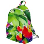 Watercolor Flowers Leaves Foliage Nature Floral Spring The Plain Backpack