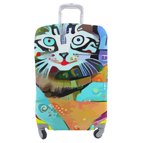 Kitten Cat Pet Animal Adorable Fluffy Cute Kitty Luggage Cover (Medium) from ArtsNow.com