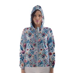 Women s Hooded Windbreaker 