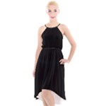 Fantastico Original High-Low Halter Chiffon Dress 