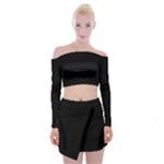 Fantastico Original Off Shoulder Top with Mini Skirt Set