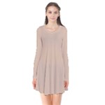 Fantastico Original Long Sleeve V-neck Flare Dress