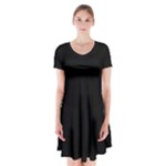 Fantastico Original Short Sleeve V-neck Flare Dress