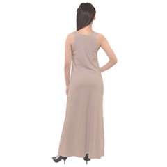 Sleeveless Velour Maxi Dress 