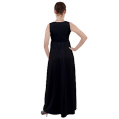 Empire Waist Velour Maxi Dress 