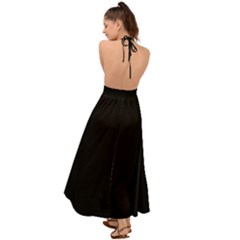 Backless Maxi Beach Dress 