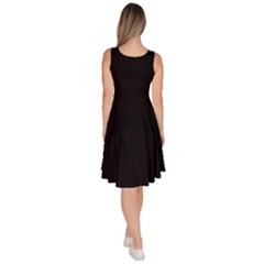 Knee Length Skater Dress With Pockets 