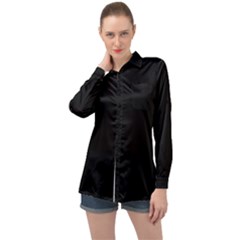 Long Sleeve Satin Shirt 