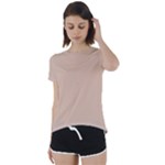 Fantastico Original Short Sleeve Open Back T-Shirt